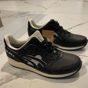 ASICS Gel Lyte 3 iii Black Cream Size 11 NWT New With tags
